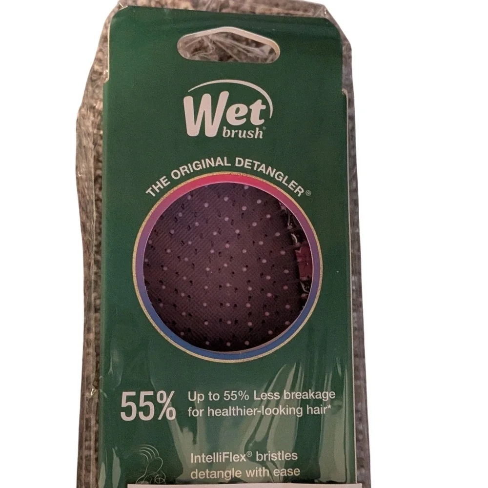 Wet Brush Wicked‎ Glow With Glinda Original Detangler Butterfly Bobbies Set